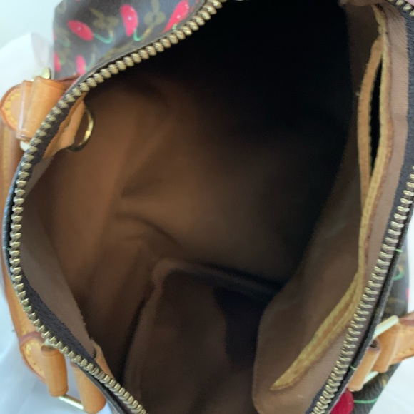 LOUIS VUITTON TAKASHI MURAKAMIX MONOGRAM CERISES SPEEDY 25 - Picture 10 of 12